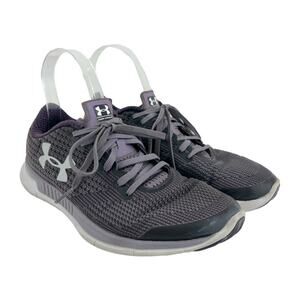 Under Armour Womens US 7.5 Charged Lightening Purple Sneakers Shoes 4501316878